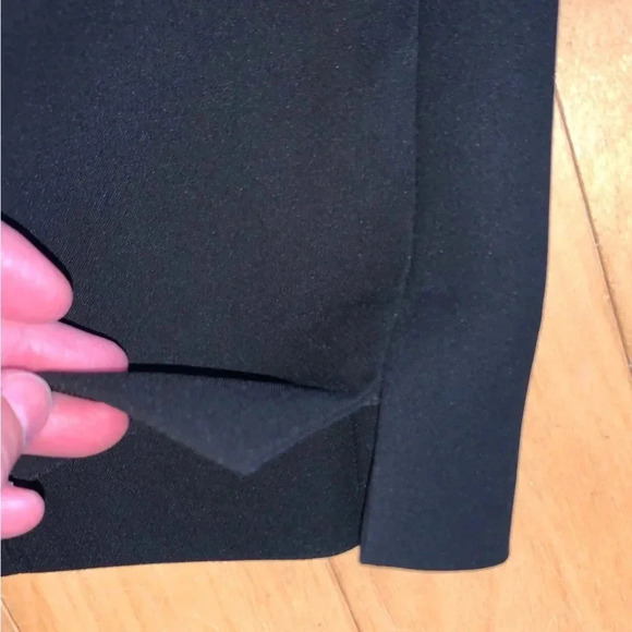 TALBOTS RSVP Ankle Pants Trousers Solid Black Size 16 Fully Lined Dress Slacks - Picture 8 of 10